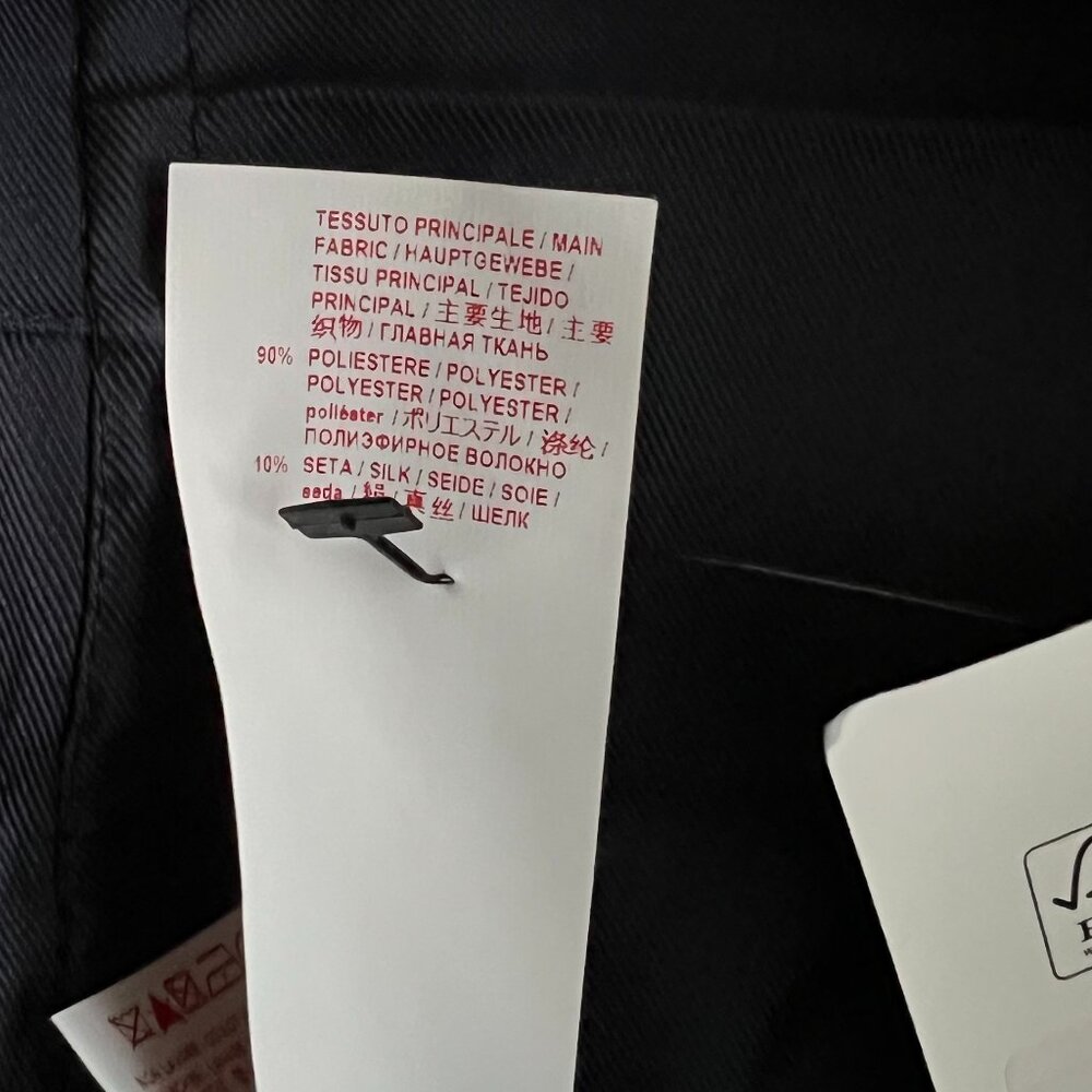 MARNI Sleeveless Fit & Flare Dress, Navy, EU 42 - Picture 5 of 9